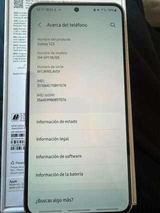 Samsung Galaxy S23 Rosa