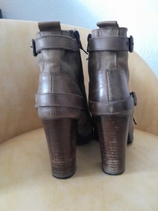 Botines Vintage Marrones y Grises