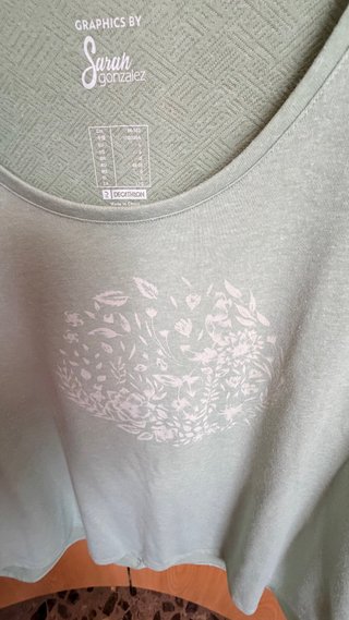 Camiseta verde talla XL