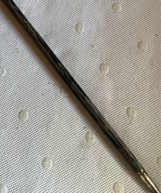 Bastón Antiguo Cabeza Perro Galgo Colección