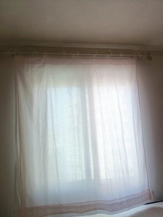 Barra decorativa para cortina