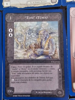 Lote cartas El Señor de los Anillos 1995