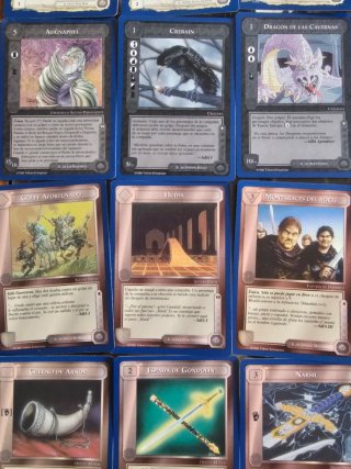 Lote cartas El Señor de los Anillos 1995