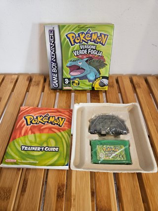 Pokemon Versione Verde Foglia Game Boy Advance