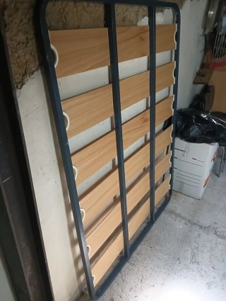 Estructura Cama Forja y Latón