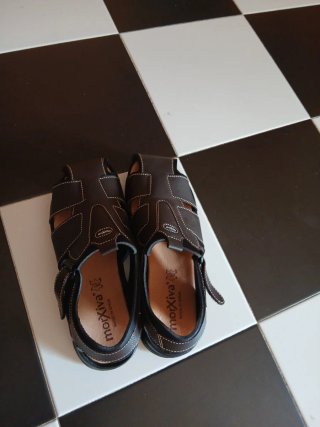 Sandalias Morxiva Hombre Talla 45 Marrón