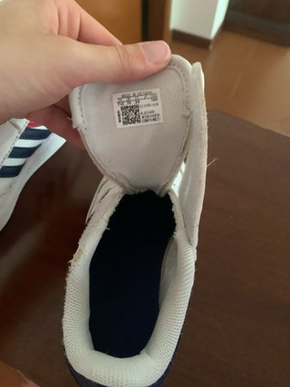 Scarpe Adidas Bambino Velcro Bianche