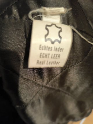 Chaqueta Piel Caballero Talla 54 Marrón