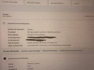 Razer Blade 16 (2023) i9 RTX 4090