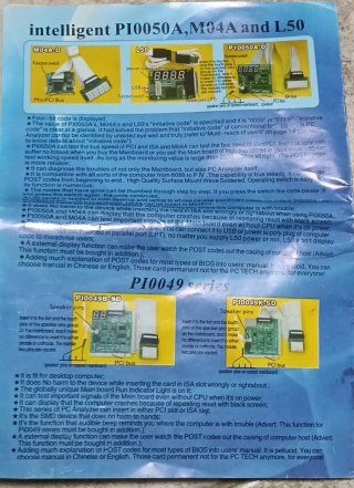 Tarjeta Analizadora PC HT para Diagnóstico.