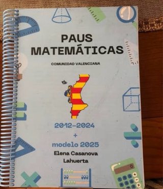 Material 2 Bachillerato y PAU Comunidad Valenciana
