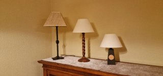 Lámparas de mesa (3 unidades)