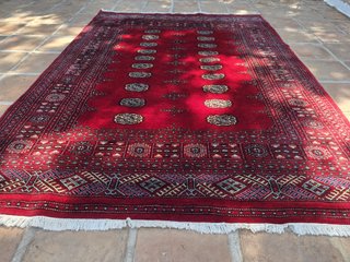 Alfombra Bukhara Roja Exclusiva (230x170 cm)