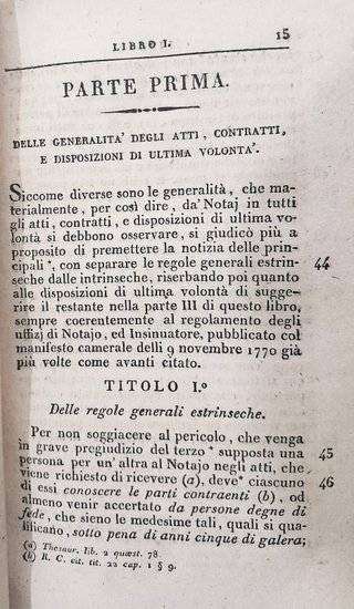 Istruzione Per L'Esercizio Degli Uffici Del Notaio