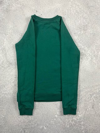 Sudadera Adidas verde logo grande
