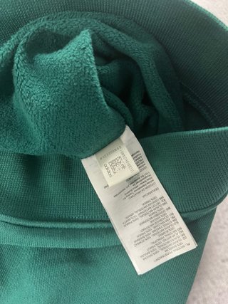 Sudadera Adidas verde logo grande