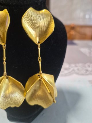 Pendientes Zara Dorados Acero