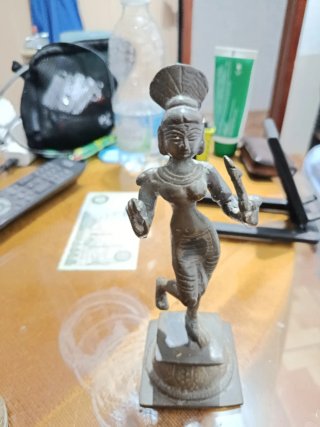 Figuras de bronce budista 18 cm