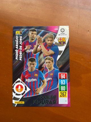 Cromos Panini LaLiga Santander Dobles Figuras