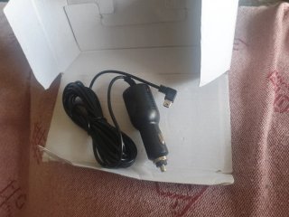 Cargador Coche GPS Negro