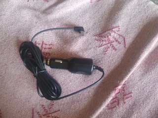 Cargador Coche GPS Negro