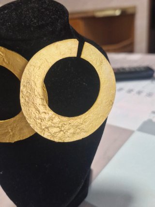 Pendientes Aro Zara Dorados