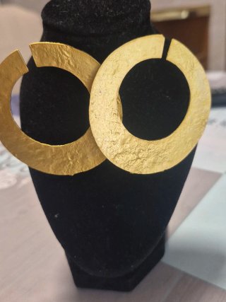 Pendientes Aro Zara Dorados