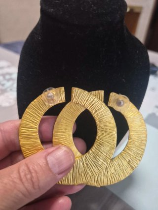 Pendientes Aro Zara Dorados