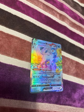 Carta Pokémon Glaceon VMAX Full Art