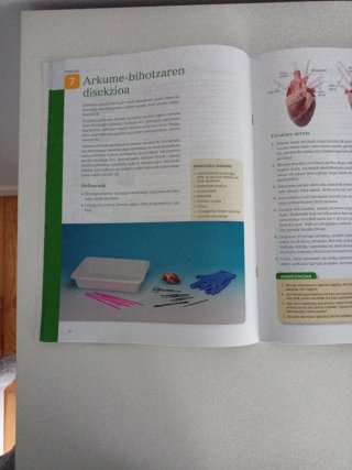 Biologia eta geologia, 1 Batxilergoa