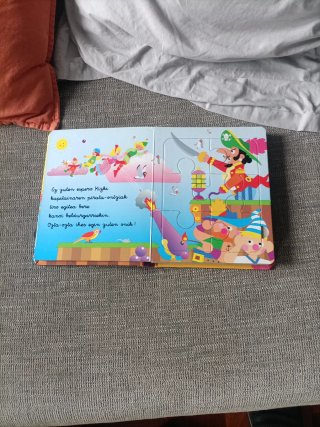 Peter Pan Libro infantil con pzzles