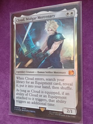 Cloud, Midgar Mercenary M0010 Foil