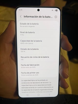 Samsung Galaxy S25 PERFECTO ESTADO
