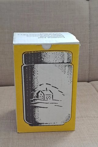 Biscottiera Mulino Bianco in Porcellana Bianca