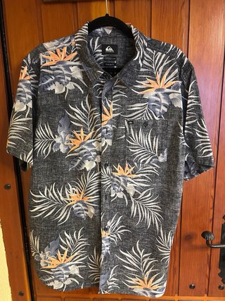 Camisa Hawaiana Quiksilver Estampada