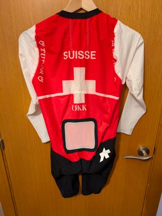 Mono ASSOS LS SPEEDFIRE Federacion Suiza talla L