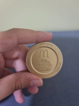 Moneda Super Mario Galaxy McDonald's