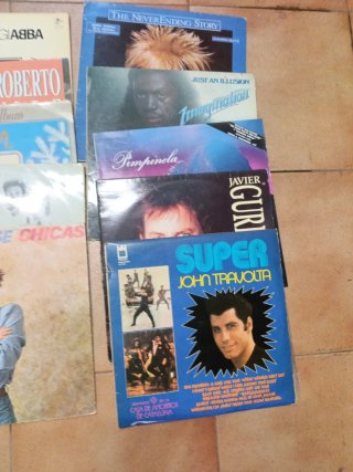 Lote 10 Vinili Pop Rock Internazionale e Nazionale
