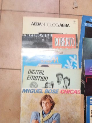 Lote 10 Vinili Pop Rock Internazionale e Nazionale