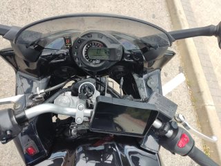 Yamaha FZ6 S ABS 2006 con pantalla