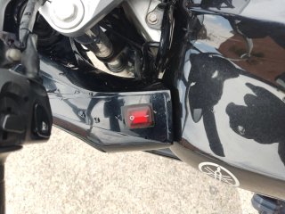 Yamaha FZ6 S ABS 2006 con pantalla