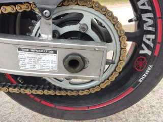 Yamaha FZ6 S ABS 2006 con pantalla