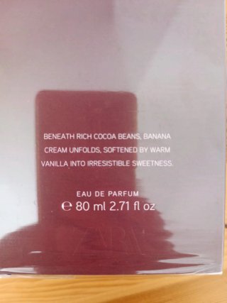 Perfume  " SEDUCTIVE TRAIL" ZARA 80 ML.
