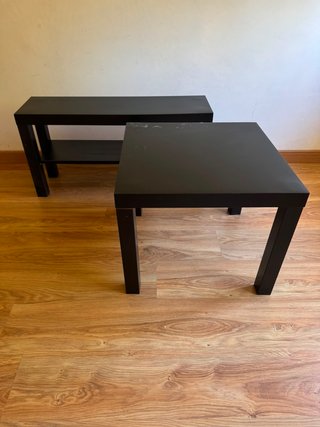 Mesas auxiliares de madera