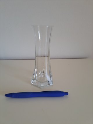 Vaso portafiori piccolo in vetro