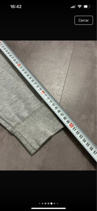 Sudadera Nike Gris Cremallera Talla M