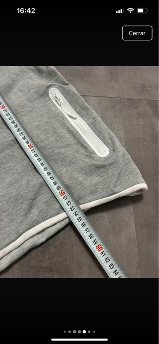 Sudadera Nike Gris Cremallera Talla M