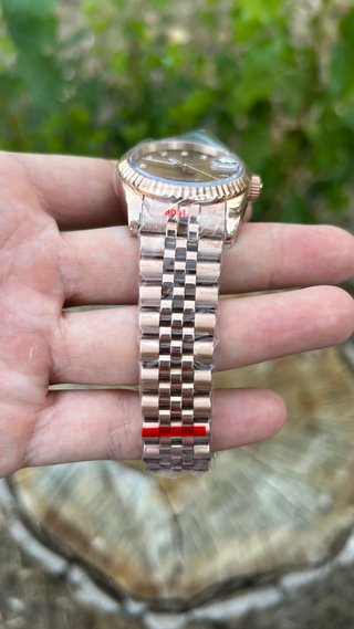 Seiko Mod Datejust Oro Rosa 36mm