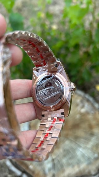Seiko Mod Datejust Oro Rosa 36mm