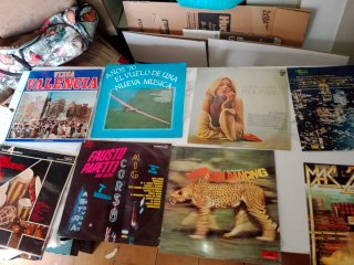 Lote Vinili Flamenco Pop Latino Rock